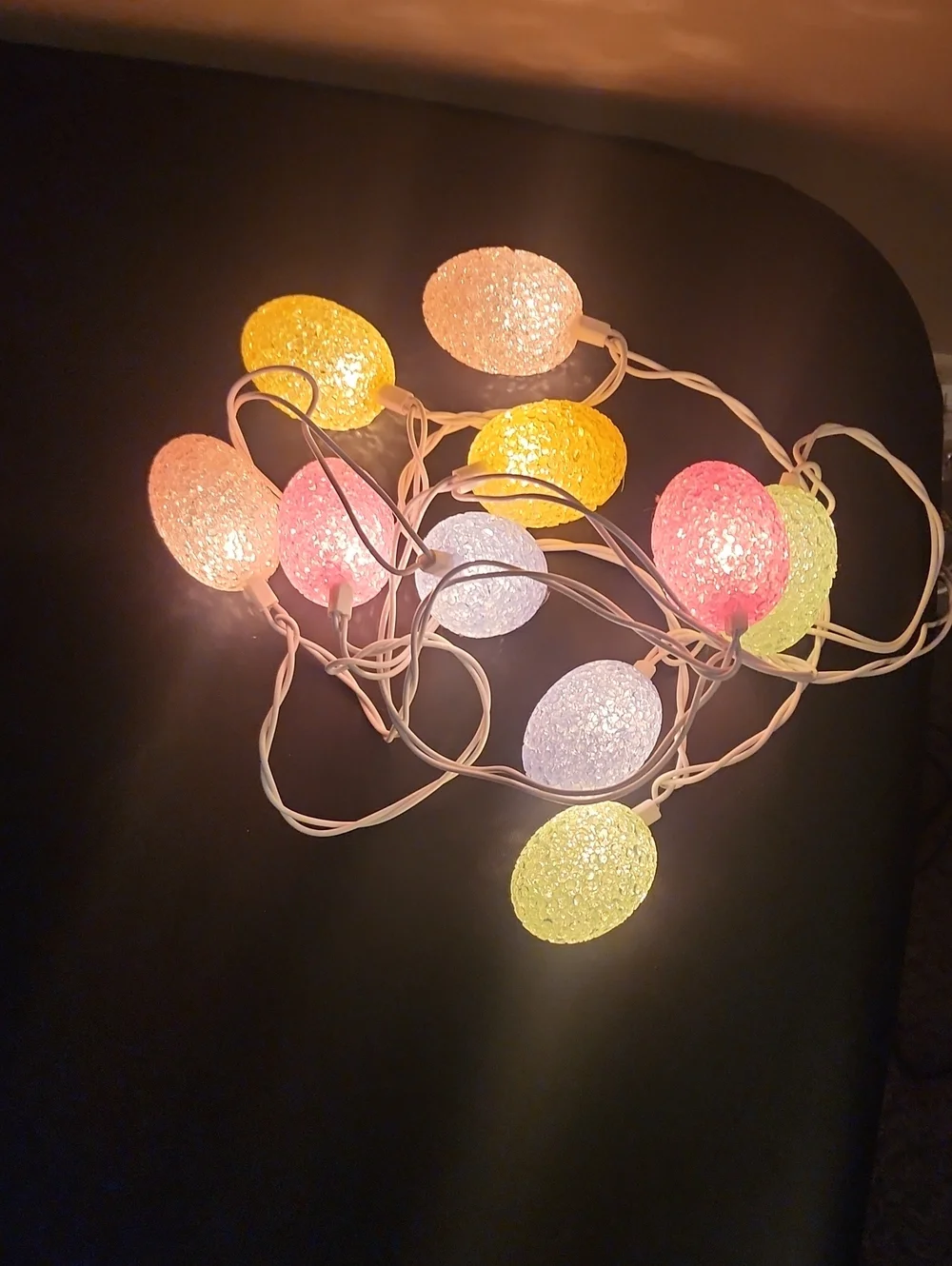 Pastel Easter Egg String Lights - Multicolor